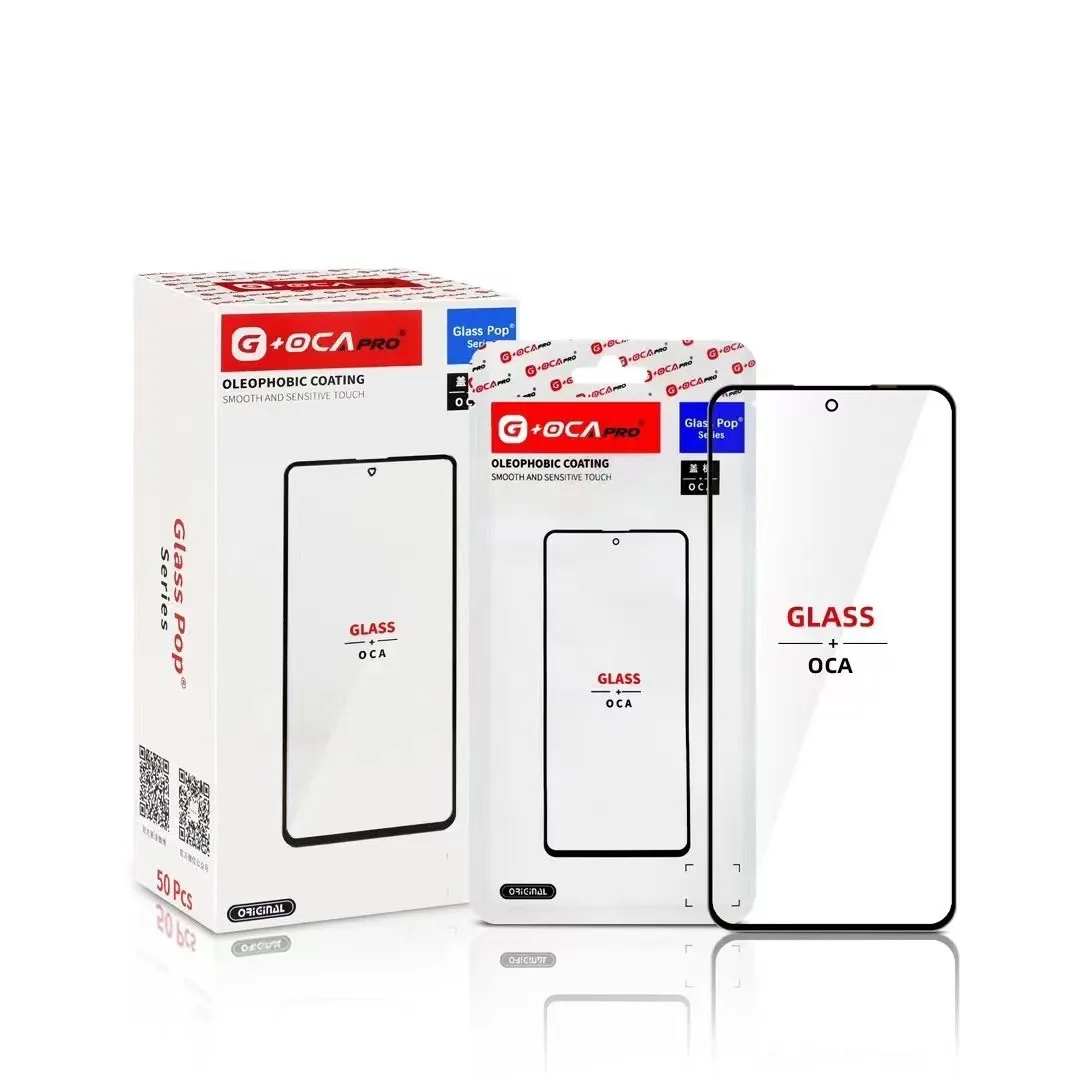 LCD 스크린 전면 터치 유리 및 OCA 교체, 모토로라 모토 엣지 30 40 G14 G22 G34 G54 G60 G73 G84, 10xG + OCA 프로