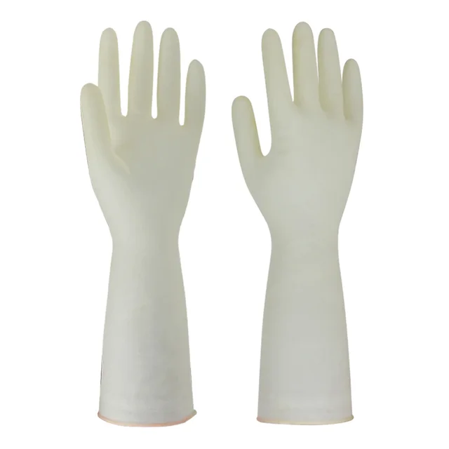 Mosogatógép Tisztítóolaj -Ellenállás Sav És Lúg Ellenálló Tartós Gumi Konyha Tiszta Szerszámok Latex Kesztyű - Image 4