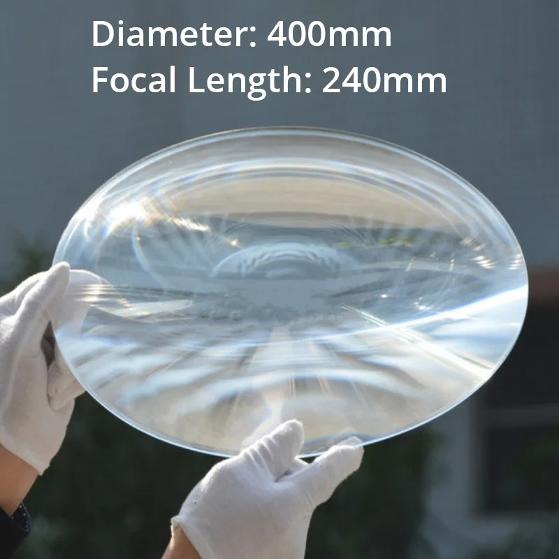 Lentille De Fresnel Solaire PMMA – Diamètre 360mm, Focale 450mm, épaisseur 2mm, Pour Concentration Solaire - 5