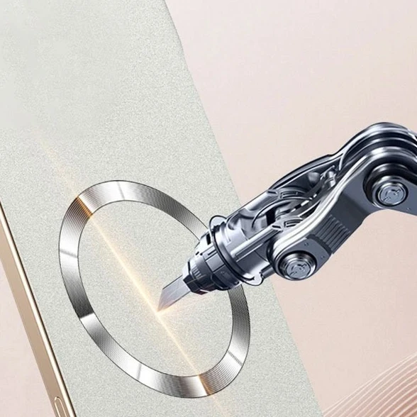MagSafe Magnetic Frameless Sandstone Shockproof Wireless Charging Case