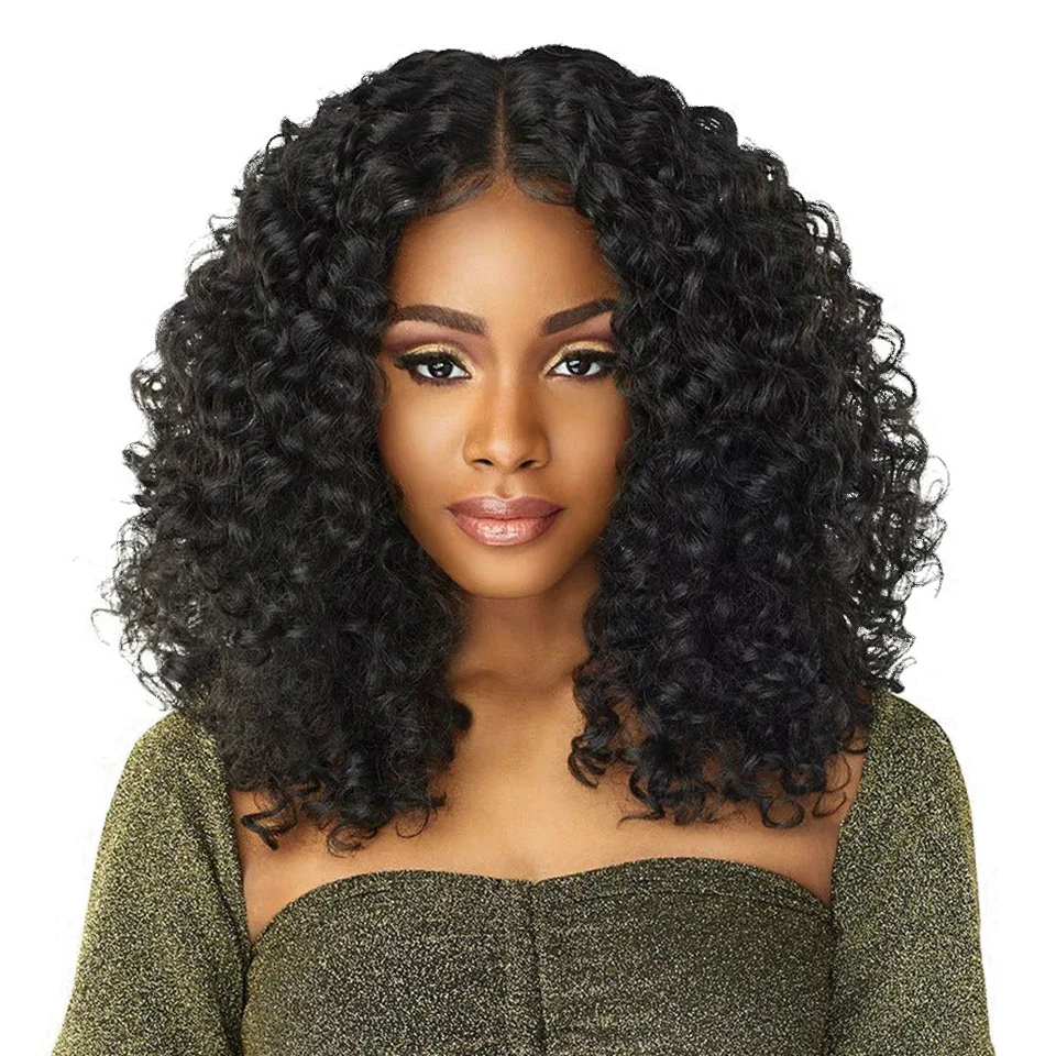 Short Afro Kinky Curly Wig Synthetic Lace Front Wigs For Women Black Glueless Blonde Orange Female Heat Resistant Natural Hair