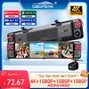 D80 Rearview Mirror 4K Dash Cam ADAS 4CH 360° Record Car DVR Interior Camera WIFI APP 1080P BSD Auto Video Recorder 24H Parking