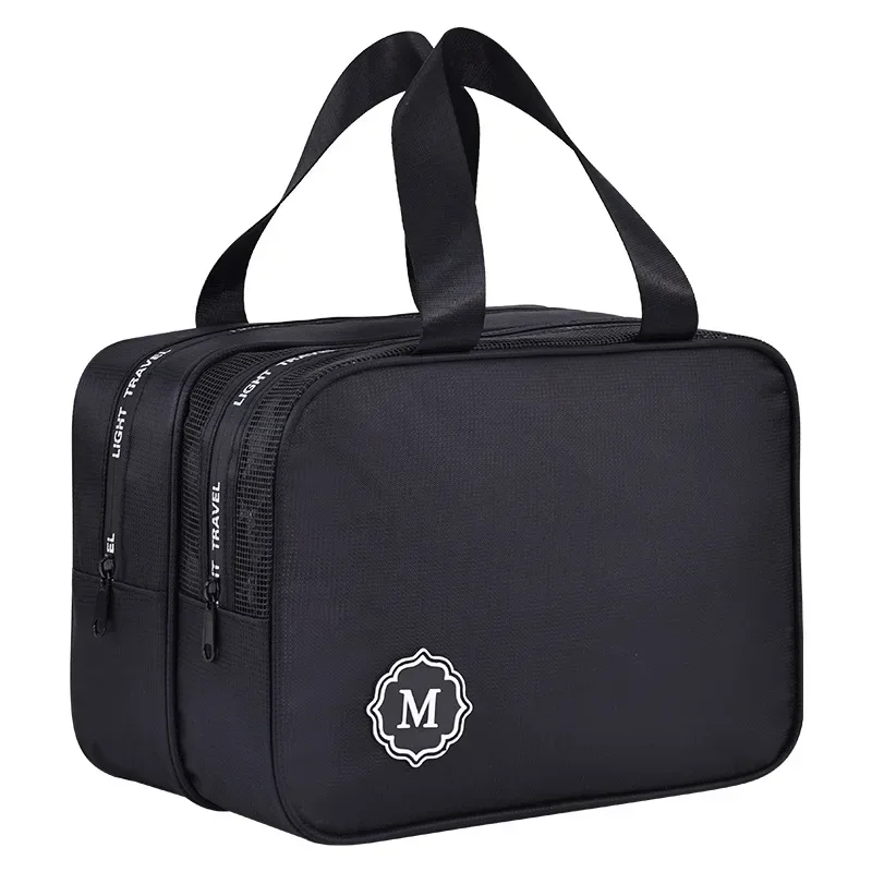 New Large capacity makeup bag dry wet separation double layer toiletry bag travel essential portable Cosmetics organizer 6
