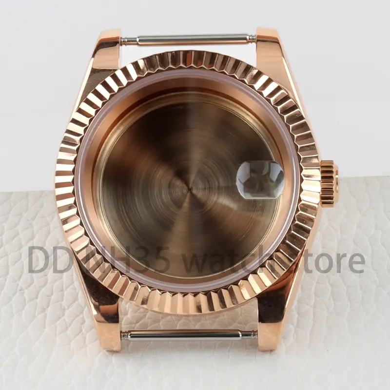36mm/39mm NH35 Watch Case Sapphire Glass 20mm Solid 316L Stainless Steel Bracelet for Datejust NH35 NH36 Movement 28.5mm Dial - Image 47