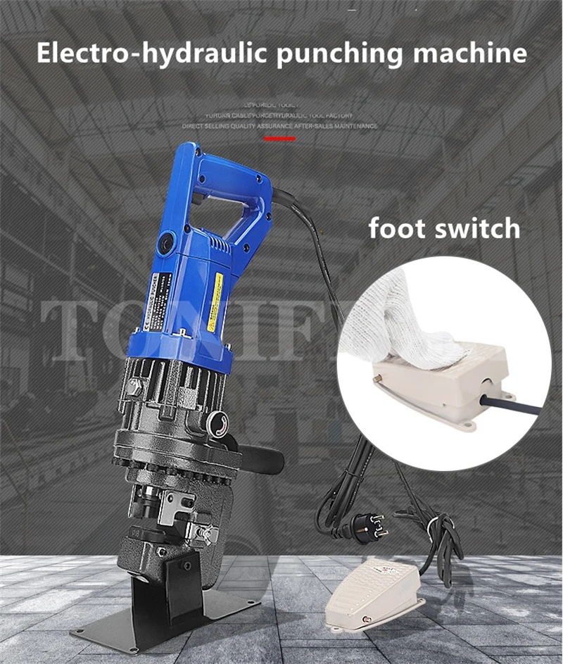 Electric Hydraulic Punching Machine Angle Steel Groove Small Portable  Stainless Steel Cutting and Punching Machine Mold - AliExpress