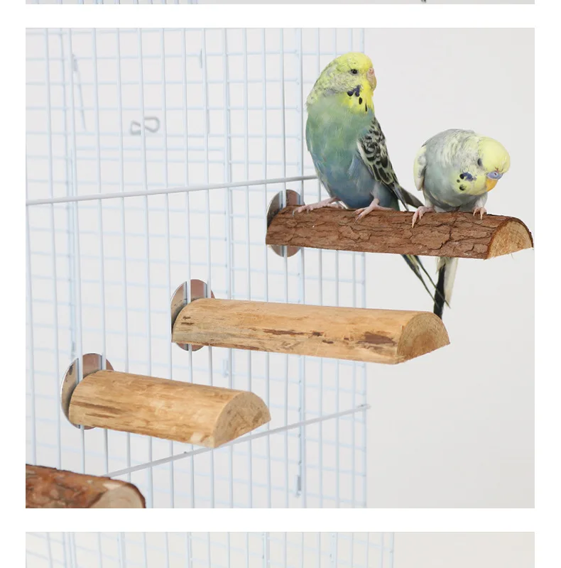 Perchoir à Oiseaux En Pierre Volcanique - Forme Glace Amusante Pour Taille Bec Et Griffes - Pour Perroquets, Canaris, Pinsons - 13x7x2.6 Cm