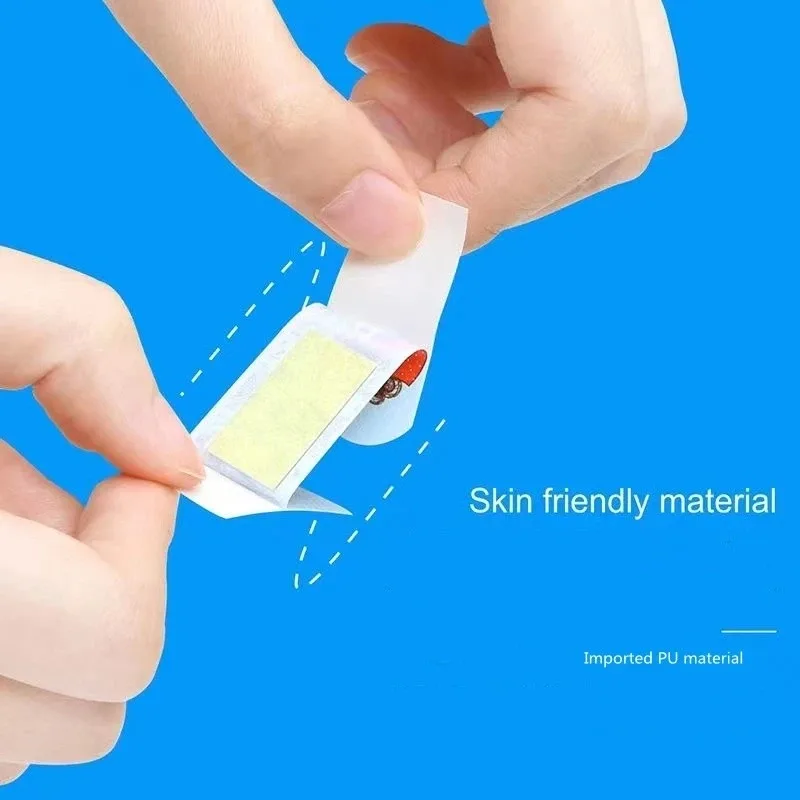 Adhesive Plaster Cartoon Animal Pattern Children's Catch Hemostatic Patch First-Aid Children Strip Emergency Kit Wound Plaster Patches 120Pcs/lot