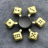 Fidget Finger Spinner Antique Brass Color Alloy Metal Hand Spinner Stress Relief Decompression Toy For Kids Adults Funny Gifts 5