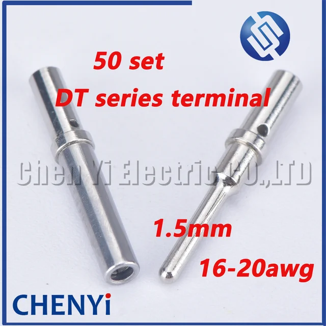 20 Pcs DTM Series 20# Round Terminals 0460-202-20141 0462-201-20141 - View #7