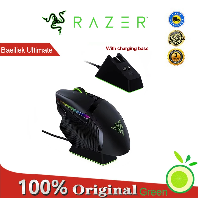 Razer Basilisk Ultimate Wireless Gaming Mouse High-speed 20000DPI