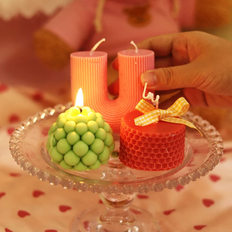 Stampi in Silicone per candele a forma di pera fai-da-te per realizzare  aromi candela Casting iniettare stampo per cera di soia decorazioni per la  casa candela regalo di nozze - AliExpress