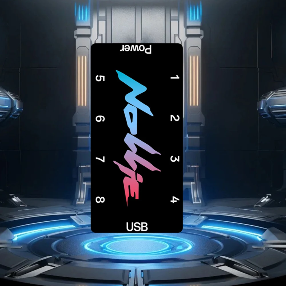 Nollie SignalRGB OpenRGB 범용 5V 3PIN ARGB 비동기 컨트롤러 확장형 마더보드 인터페이스 8/16 웨이 ARGB 팬 허브