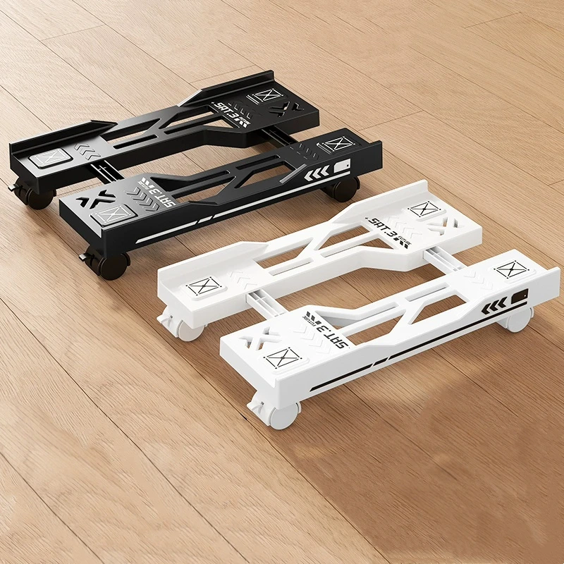 Adjustable Mobile Computer Tower Stand with Wheels