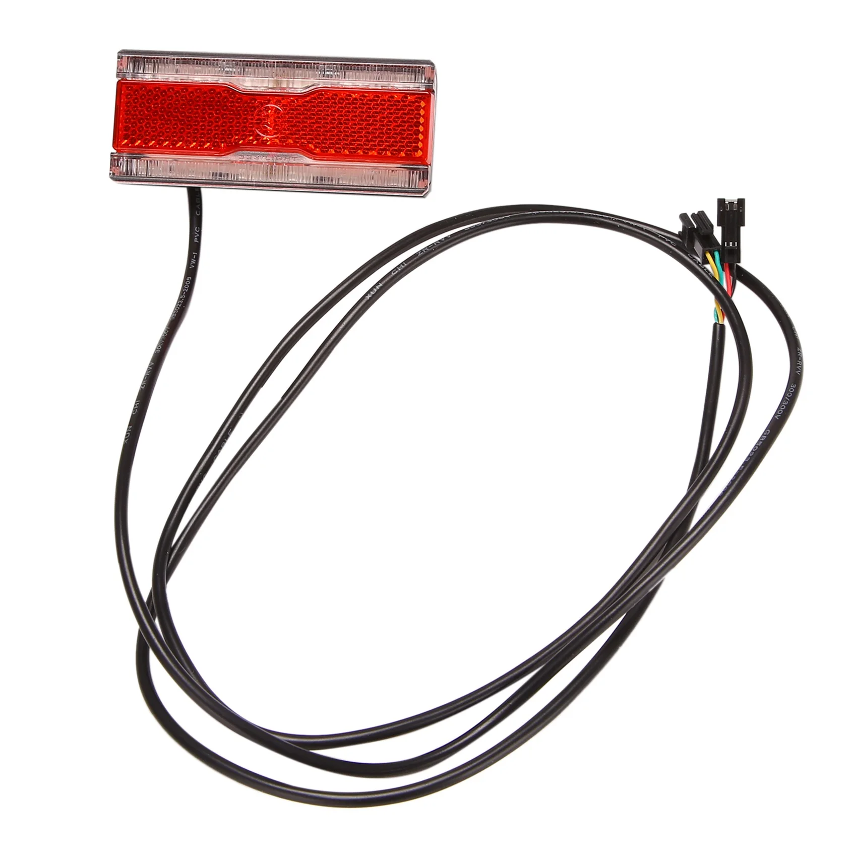 Ebike Brake Light 24V 36V 48V Electric Bicycle Rear Light with Brake Function LED Taillight