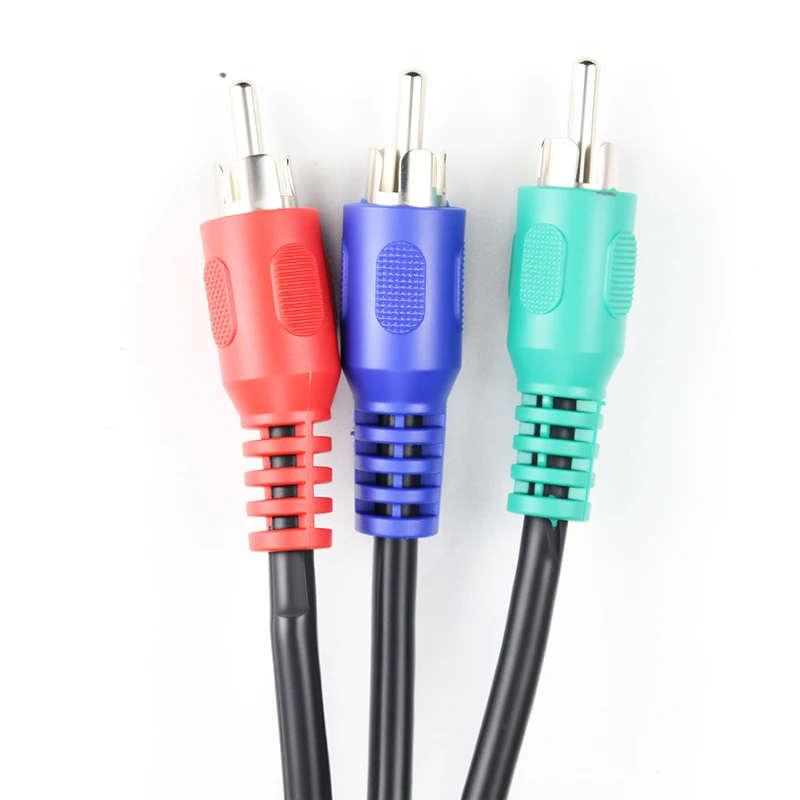 新品　HD Retrovision コンポーネントケーブル オス-オス コンポーネント ビデオ ケーブル 3-RCA オス - 3RCA オス RGB