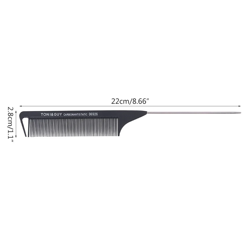 Professional Hair Dye Comb One-way Weave Highlighting Foiling Sectioning Highlight Hairdressing Combs Tool Dropship 6
