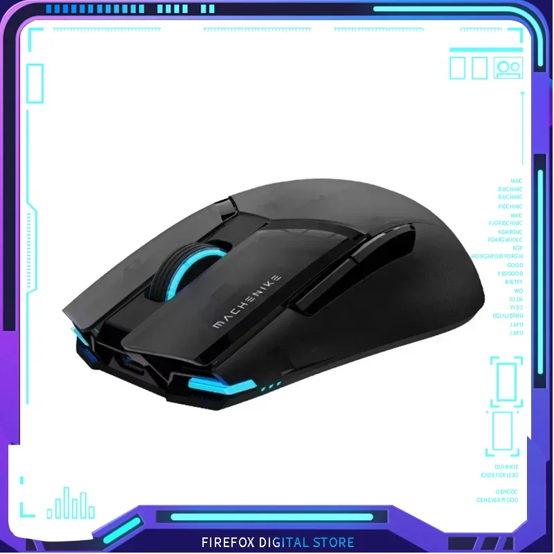 

Original M7Pro Wireless E-sports Mouse 3-mode RGB Rechargeable Lightweight Long Battery Life PC Office 2.4G Bluetooth Game Mouse