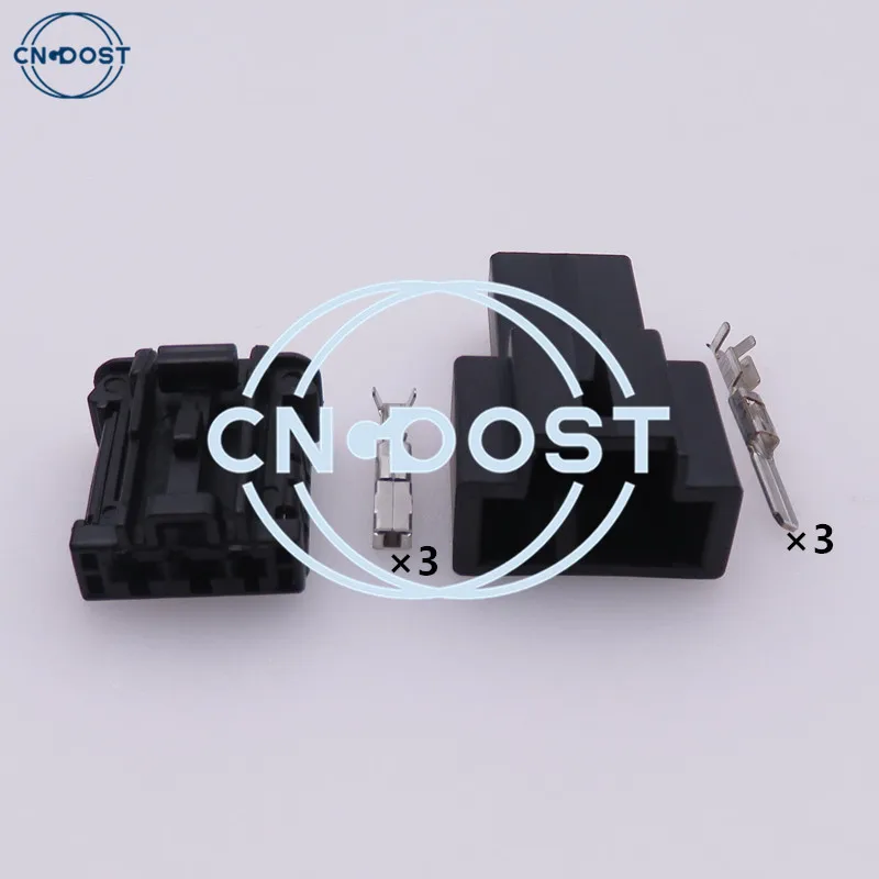 

1 Set 3 Pin 98821-1031 Electrical Car Socket Automotive Cable Harness Connector AC Assembly For Peugeot Citroen