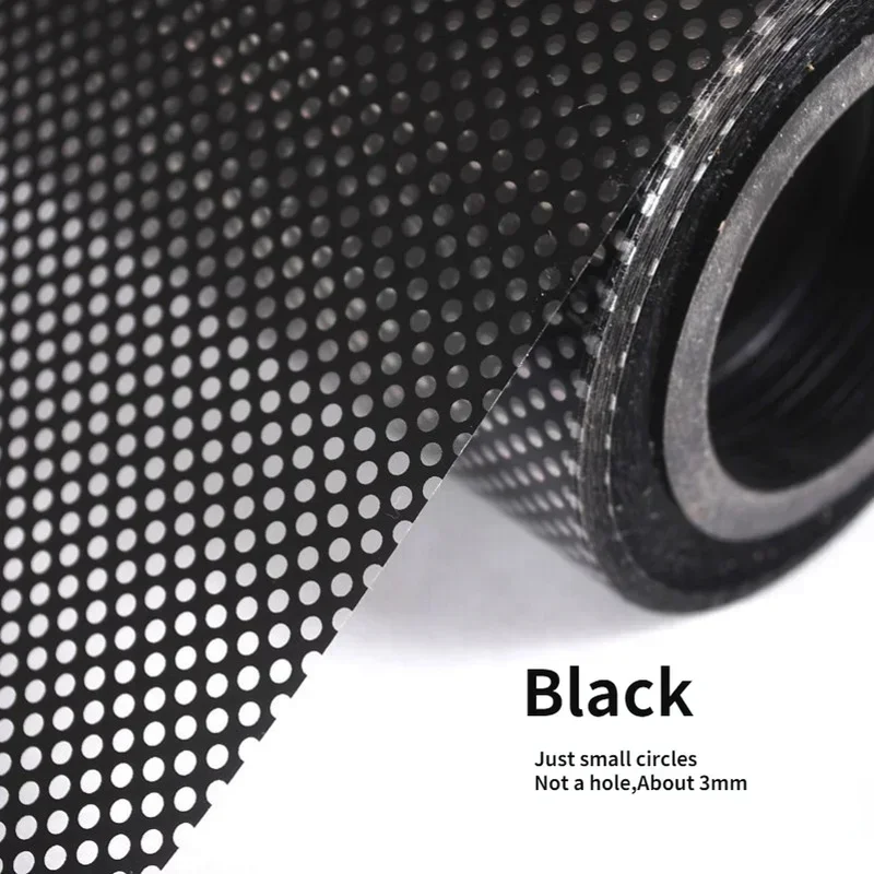 Window Film Glass Film Window Wall Stickers Self-Adhesive Mesh Shading Car Shading Insulation Home Office Decoration 45*200CM