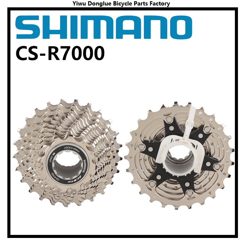 Cassette Shimano 105 CS-R7000 11-28T - 11 Vitesses, Compatible Cyclocross, Fabriqué Au Japon