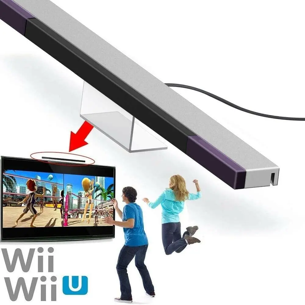 Wired Motion Sensor Receiver 1Pc Remote Infrared Ray IR Inductor Bar Game Move Remote Bar Game Supplies Nintendo Wii/Wii U motion sensor receiver motion sensor bar