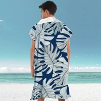 2024 adult men hooded bath towel microfiber Quick drying beach bathrobe Cape surf poncho for outdoor sandbeach from China 4