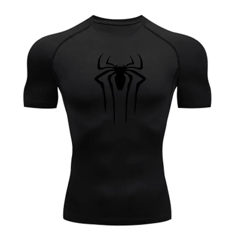 New Compression Shirt Men Fitness Gym Super Hero Sport Running T-Shirt Rashgard Tops Tee Quick Dry Short Sleeve T-Shirt For Men - Image 7