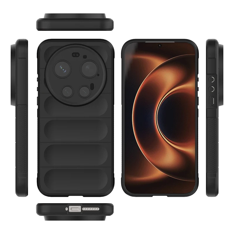 Liquid Silicone Soft Fashion Classic Non-Slip Protective Phone Case - High Quality Bumper