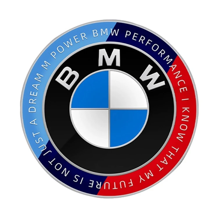 자동차 후드 앞 뒤 트렁크 스티어링 휠 엠블럼 배지 교체, BMW E36 E46 E53 E90 E60 E61 E93 X1 X3 X5 용, 74mm, 81mm, 56mm, 45mm