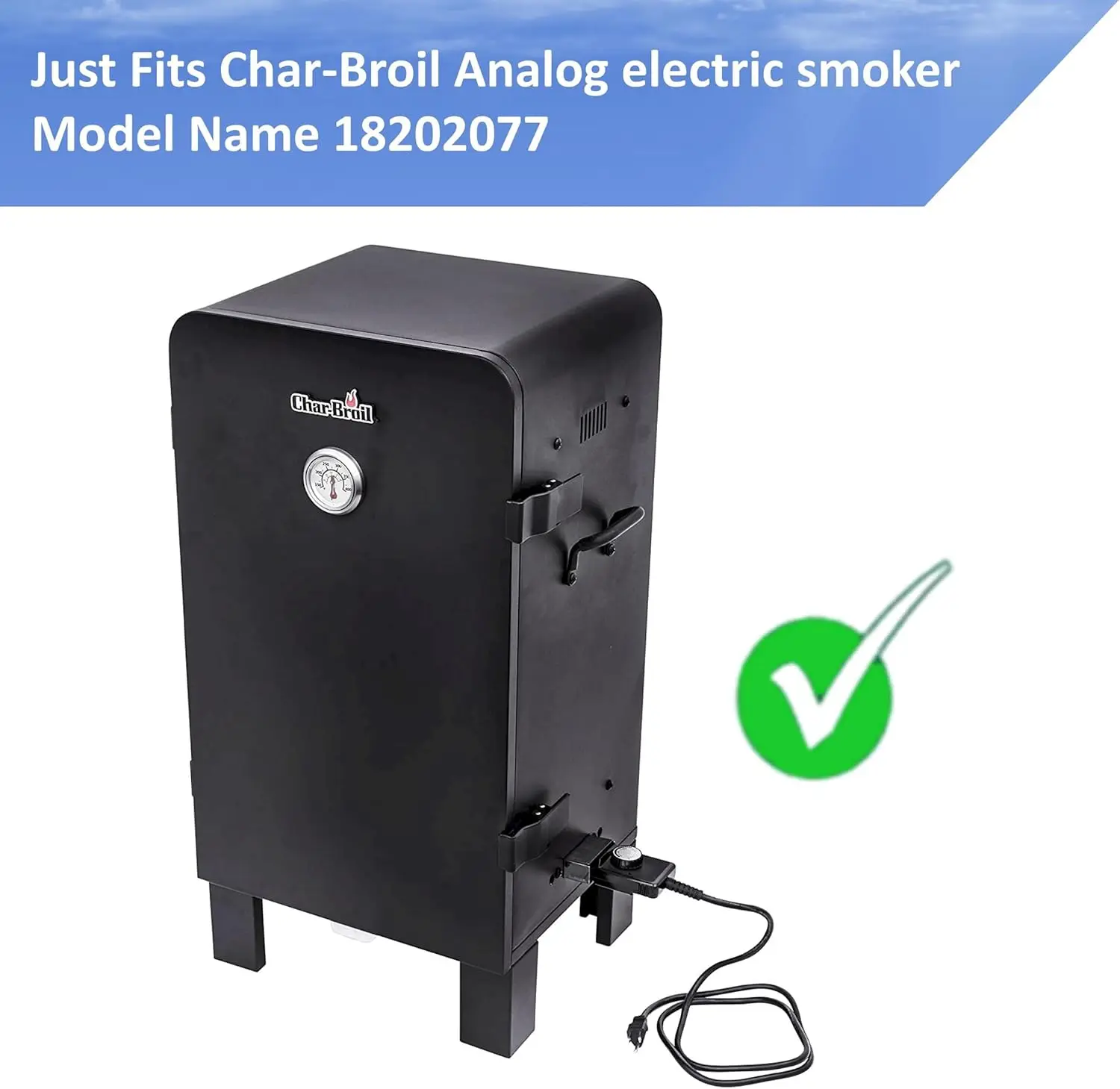 Black Door Latch Parts 990050222 for Most Digital Smoker