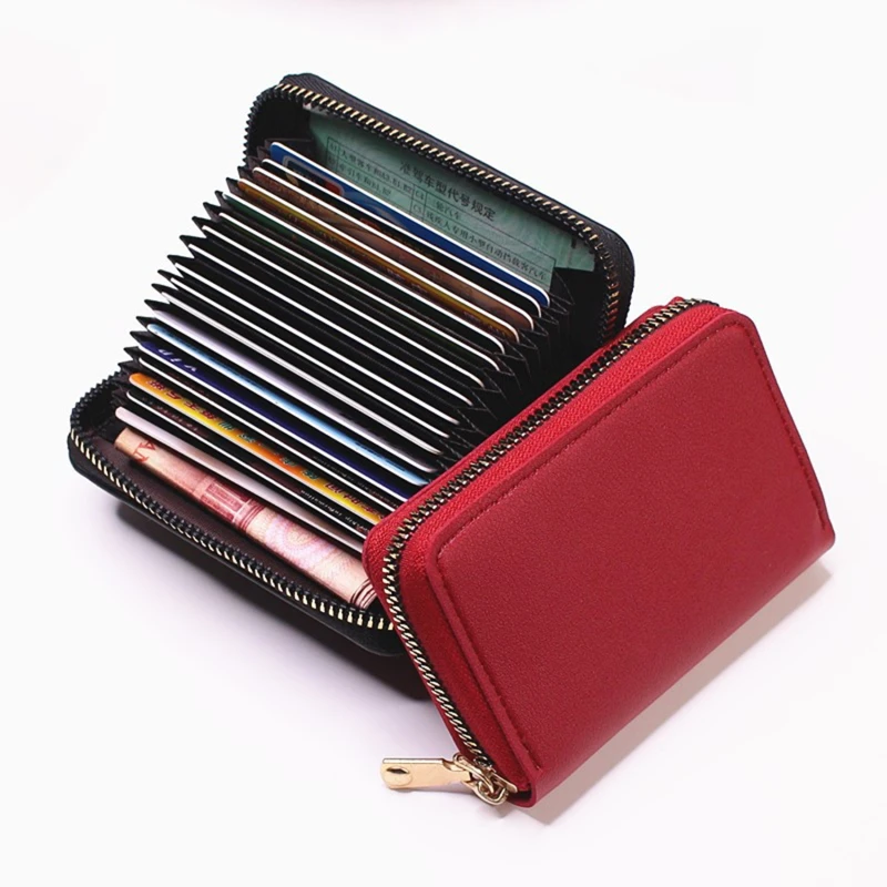 

Business Card Holder Wallet Women/men Bank/ID/Credit Card Holder 20 Bits Card Wallet Case