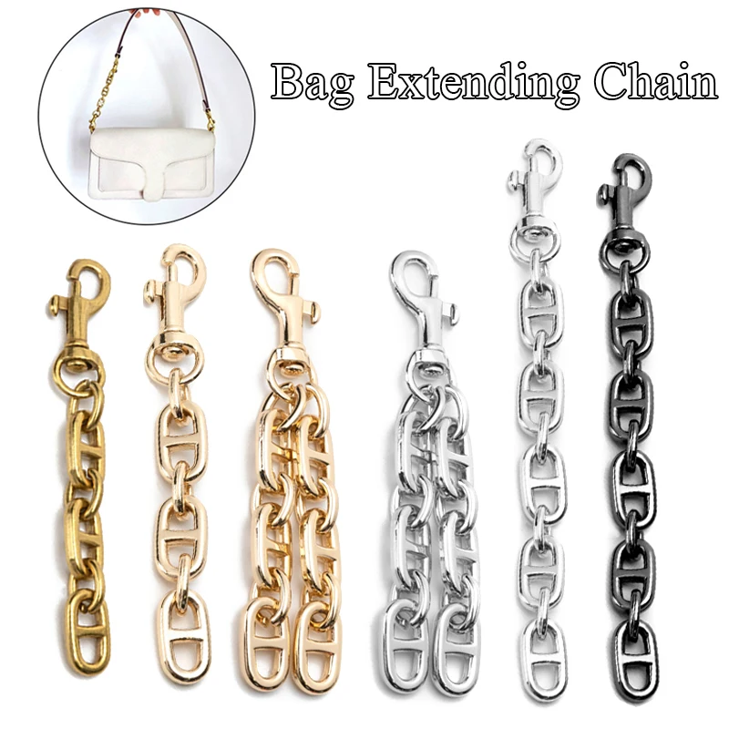 

1PCS Metal Chain Bag Strap Extension Chain Shoulder Strap Modification Bag Chain Extension Chain Bag Accessories Decoration
