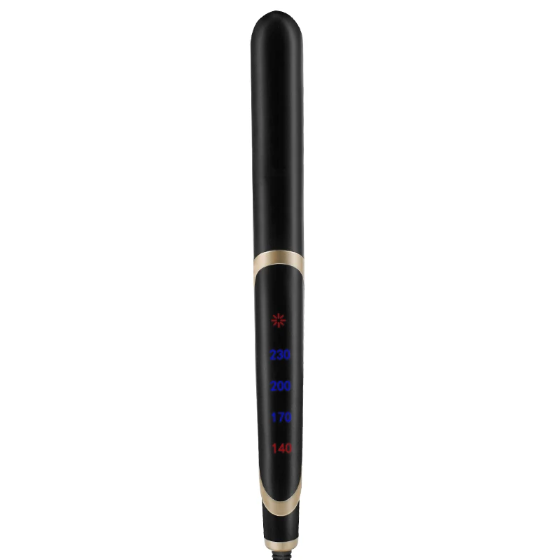 Portable 2 in 1 Hair Straightener Ceramic Flat Iron Negative Ion Hair Straightener Curler Iron 5