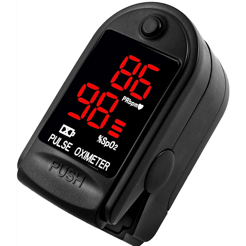 Oxímetro De Dedo Digital, Oxímetro De Pulso De Ponta Do Dedo, Medidor De Saturação De Sangue, Monitor De Finger SPO2 PR