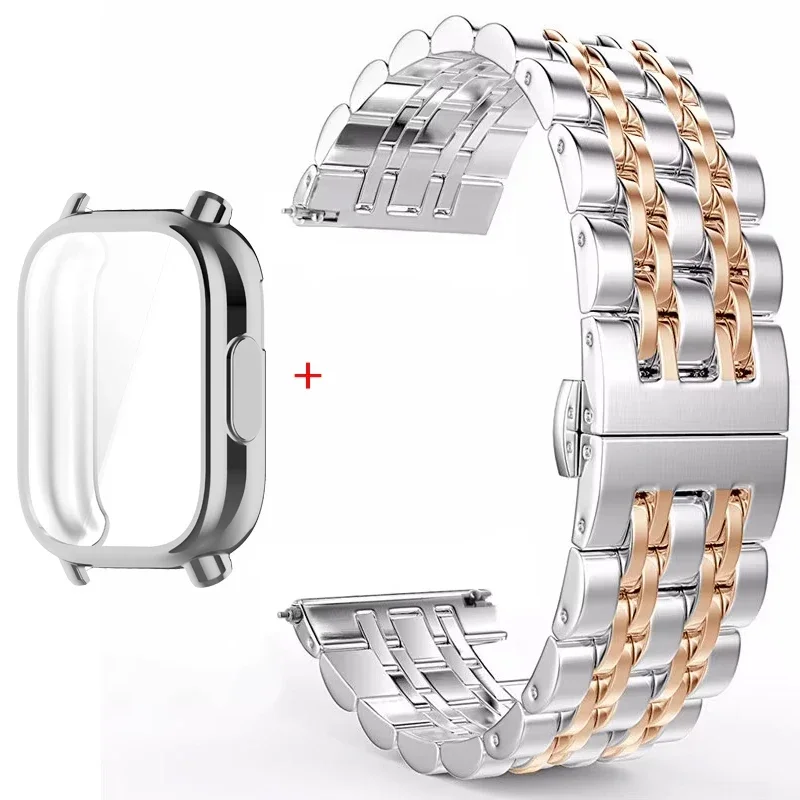 Stainless Steel Strap and TPU Case Bracelet