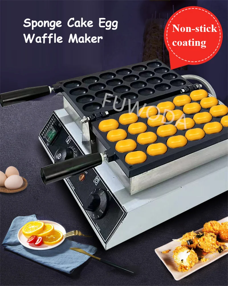 Commercial Baby Castella Sponge Cake Making Machine 24 Hole Egg Waffle Maker Baker Stainless Steel Kitchen Snack Equipment S0d6bd582f1f0445e906f7be7b4a1ea1e7