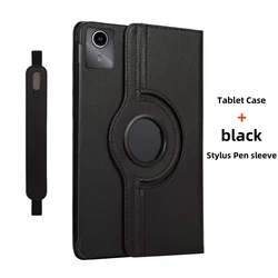 Lenovo Tab Idea 11 Premium 360° Rotating Stand Tablet Cover for Xiaoxin Pad 2025 (Black - 5BT)