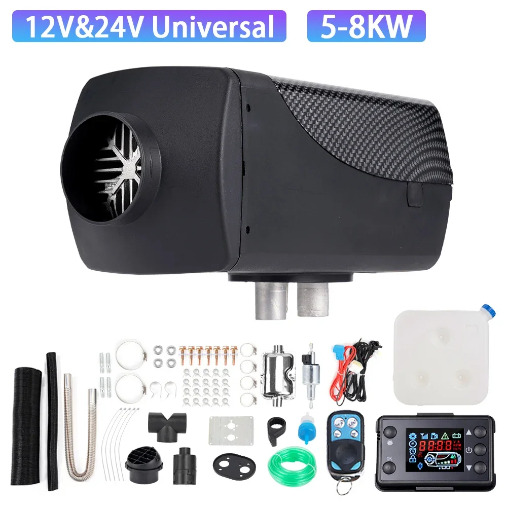 Riscaldatore Diesel Per Auto 12V/24V 5Kw-8Kw A Basso Rumore A Benzina Parcheggio A Secco A Distanza Webasto Seat Riscaldamento Senza Accendere Il Moto