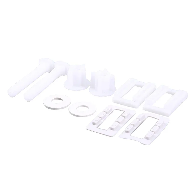 Plastic Toilet Seat Hinge Bolts Screws Universal Toilet Seat Bolts Replacement Fixing Fitting Kit 1Set
