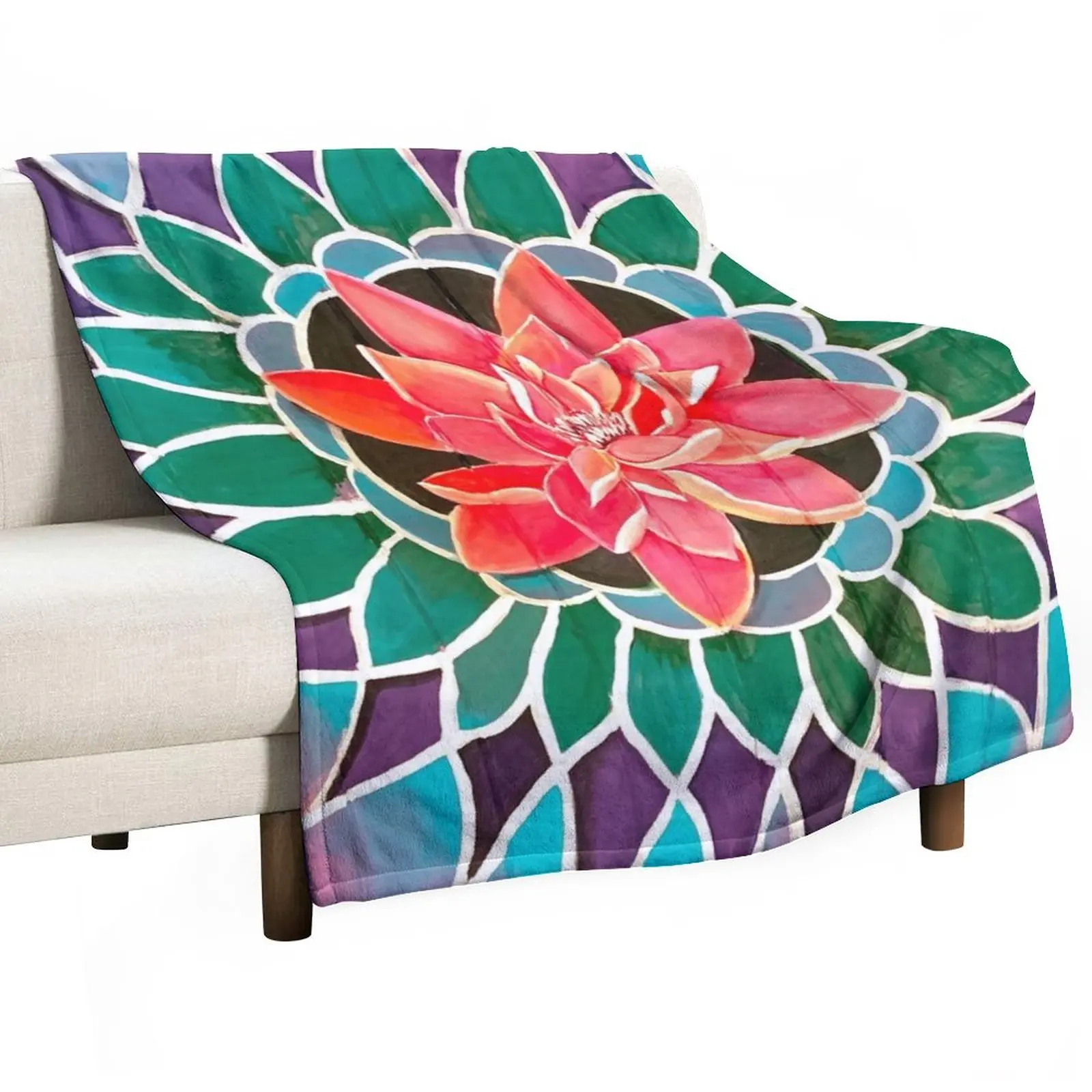 

Mandala on Wood Panels Throw Blanket Hair Blanket blankets and throws Soft Bed Blankets Giant Sofa Blanket