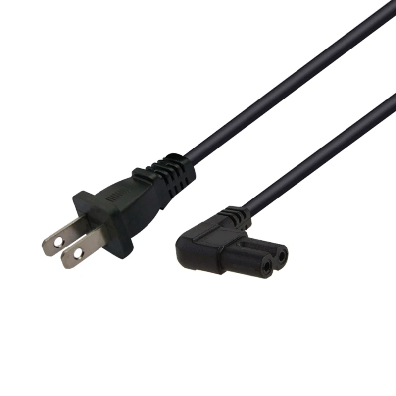 

US 2Prong 2Pin Figure 8 Male to Female Power Cord 12FT US Male to C7 Female Power Connectors Cable