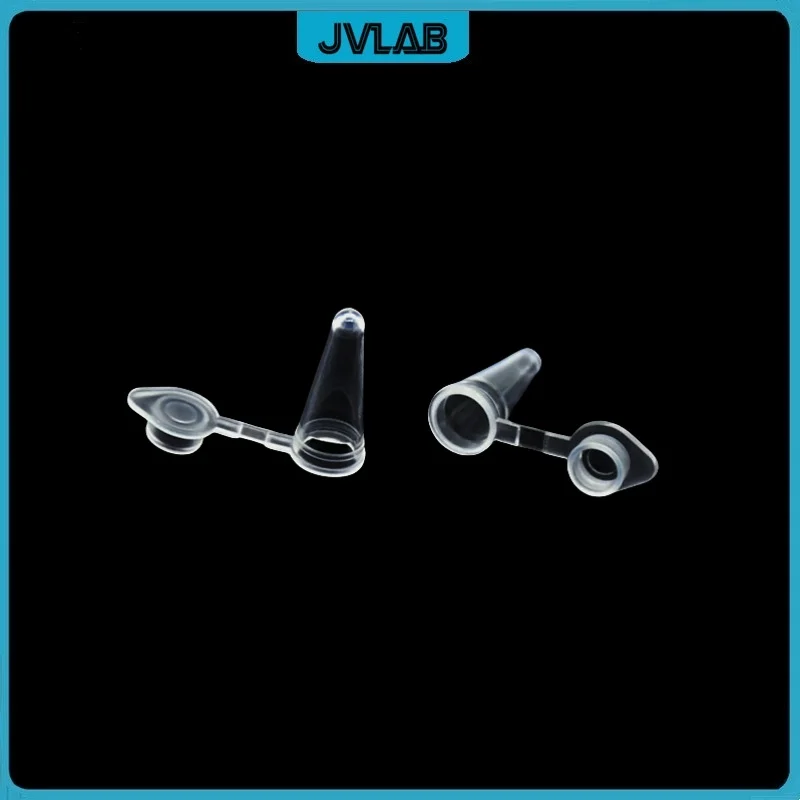 Microtubes PCR Tube 0.1ml Laboratory Centrifuge Tube Transparent Plastic Centrifugal With Cover 100ul EP Micro 1000/PK plastic test tubes centrifuge tube