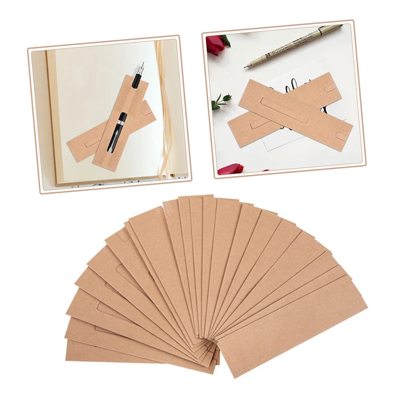50pcs Amichevole Scatola Di Cartone Scatola Di Imballaggio Della Penna Scatola Regalo Della Penna Della Penna Della Sfera Del Regalo