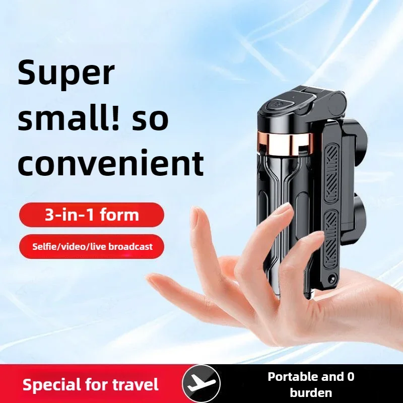 Super Mini Selfie Stick Portable Phone Holder Shooting Aid Versatile Integrated Design Bluetooth Remote For Live Broadcas selfie stick cell phone selfie stick smartphone selfie stick