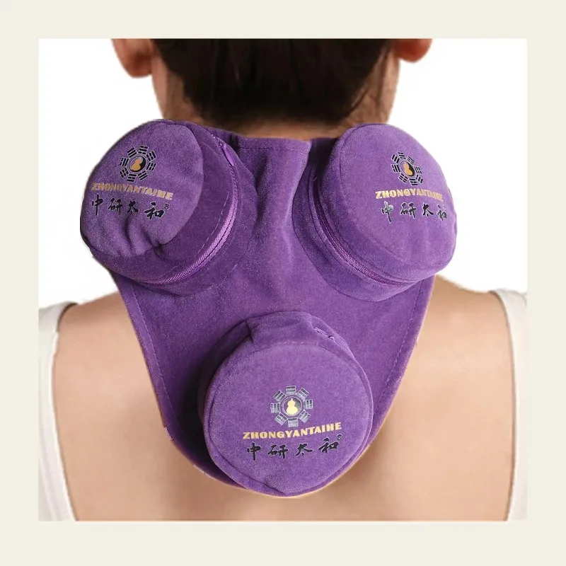 Scatola Moxa, Scatola Di Moxibustione Senza Fumo Borsa Di Stoffa Copertura Regolabile In Tessuto Di Velluto Posteriore Moxibustione Terapia Moxa Solli