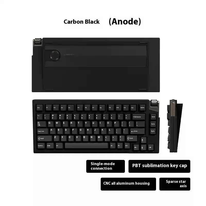 Luminkey 75 V2 Wired Carbon Black Luminkey 75v2 Mechanical