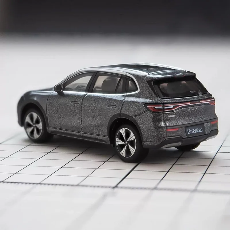 부라고 1:64 지리 E5 EX5 합금 SUV 자동차 모형 다이캐스트 금속 신에너지 자동차 모형 시뮬레이션 미니어처 스케일 어린이 선물