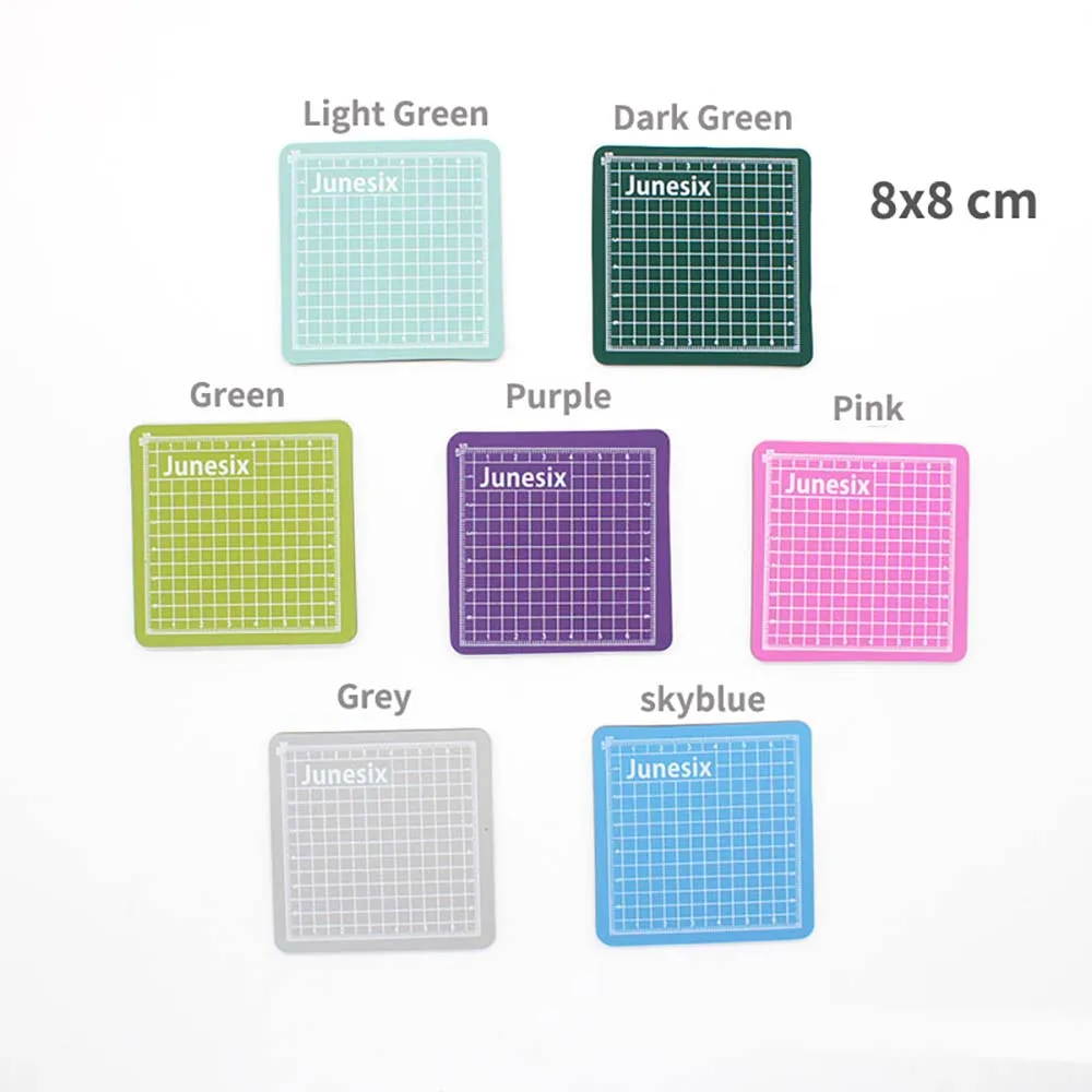 Cutting Mat 1PC Mini Model Engraving Pad Art Supplies Stationery School Supplies 8*8cm