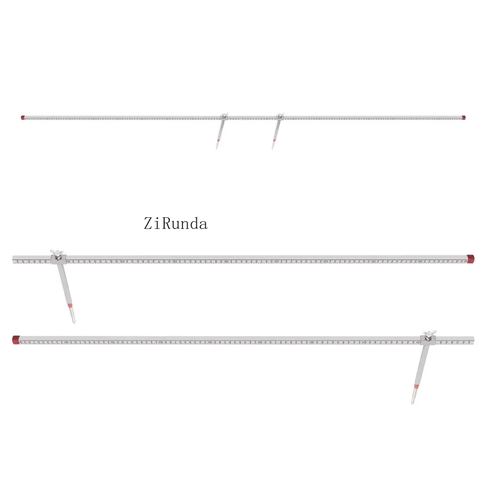 Automotive Sheet Metal Tools Beam Calibration Instrument Body Inspection Gauge Stainless Steel 2D Measuring Ruler