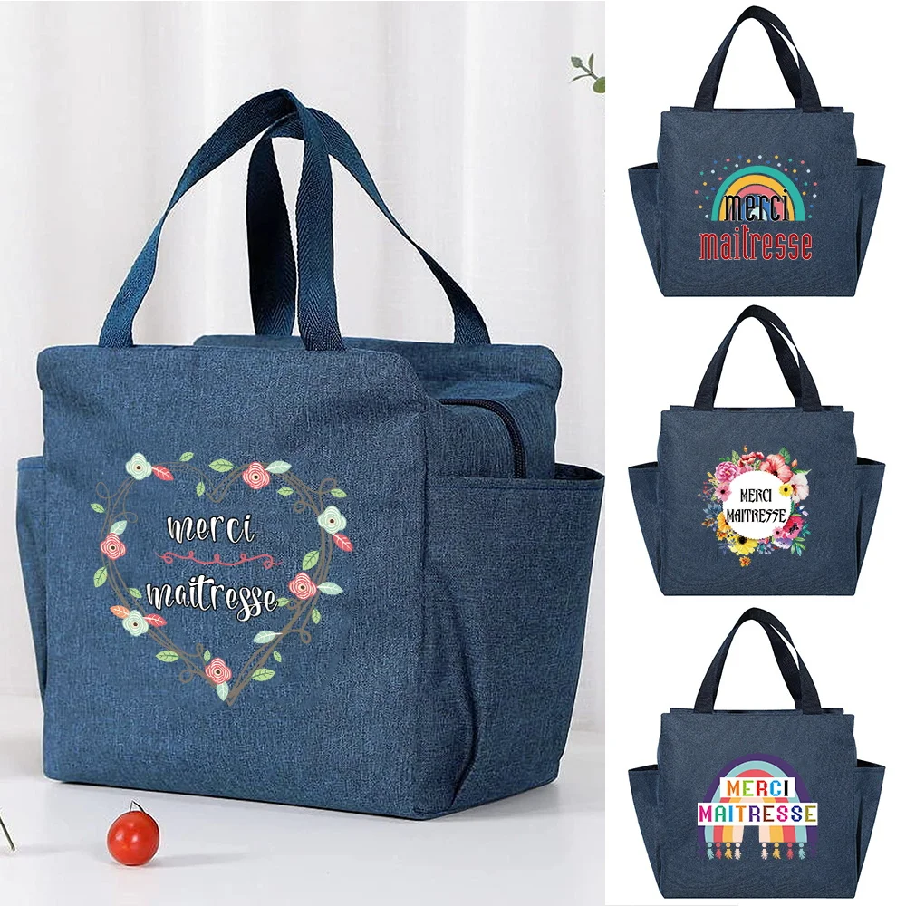 Lunch Carry Bag Insulated Thermal Portable Bags 2023 Large Capacity